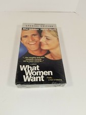 What Women Want VHS 2000 Mel Gibson, Helen Hunt, Marisa Tomei