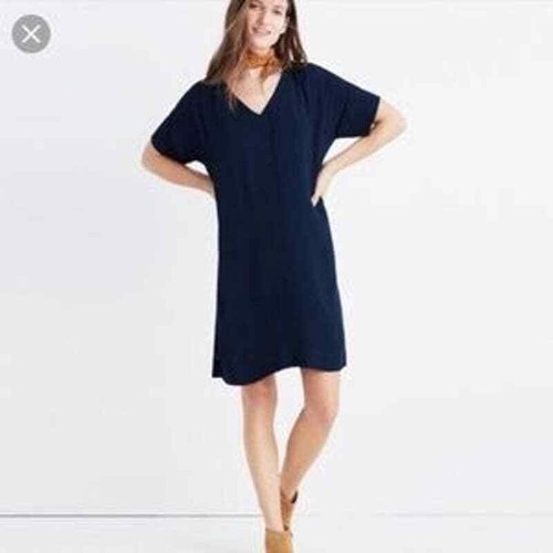 Short Sleeve Shift Dress Size 