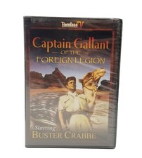 Captain Gallant of Foreign Legion starring Buster Crabbe DVD Brand New