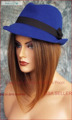 LACE FRONT LACE MIDDLE PART CUTE ANGLED BOB COLOR 2T4.27 GORGEOUS WIG 436 - Picture 6 of 12