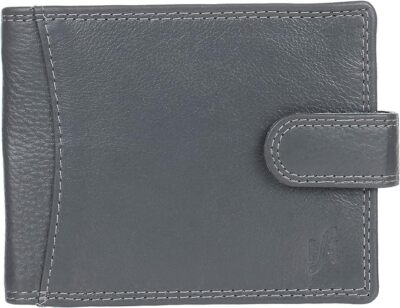 STARHIDE Herren RFID Blocking Tap and Go Geldbörsen Echtleder Ausweisetui