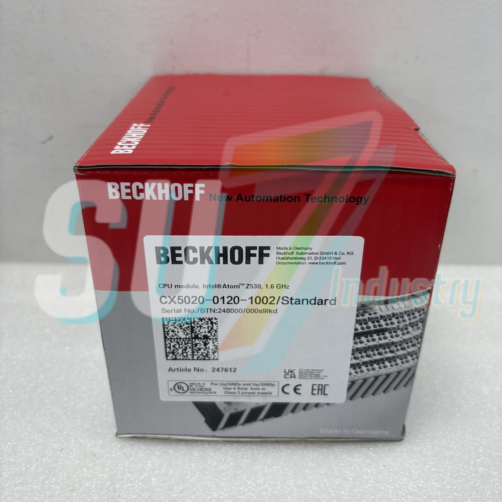 Beckhoff CX5020-0120-1002 PLC module# 1pcs  New  In Box