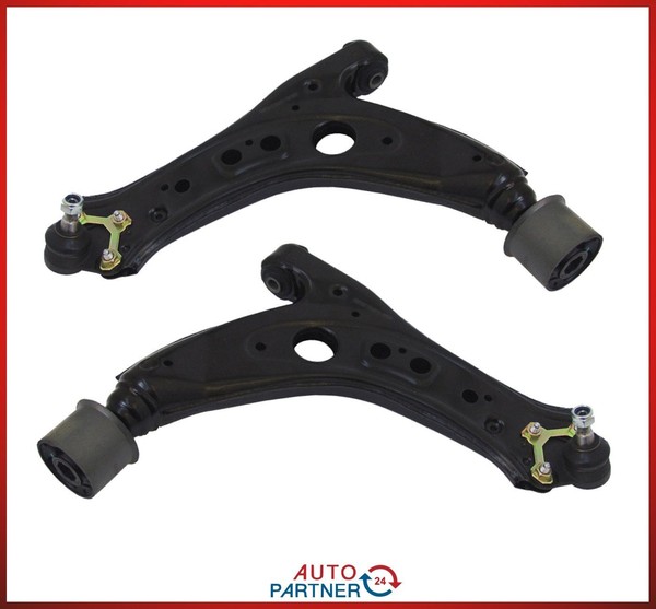 2X Querlenker +Traggelenk + Buchse Vorne VW Polo 9N Skoda Fabia 6Y Seat Ibiza 6L-image