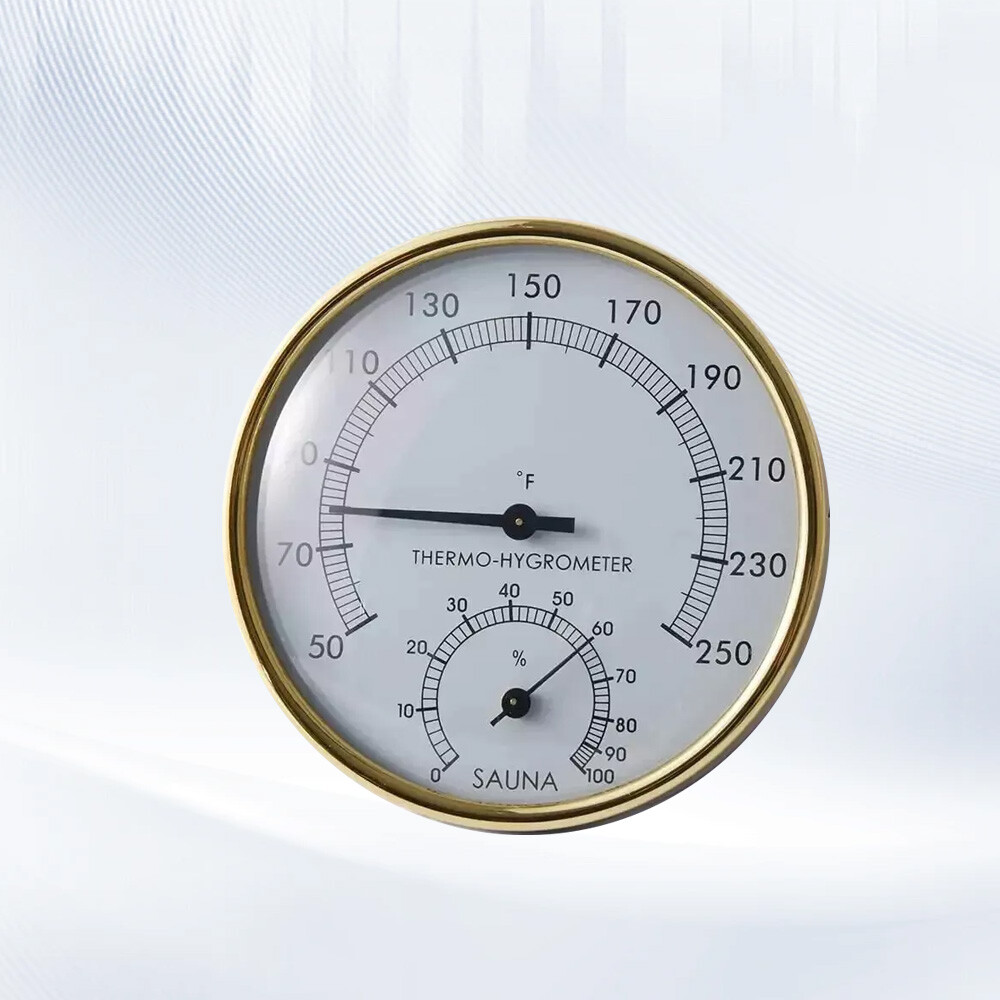 Sauna Thermometer 2 in 1 Fahrenheit Thermometer Hygrometer Sauna Accessoriesdzgo