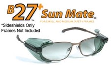 Safety Optical B-27 Tinted Side Shields Small Z87.1 Compliant 1 Pair 