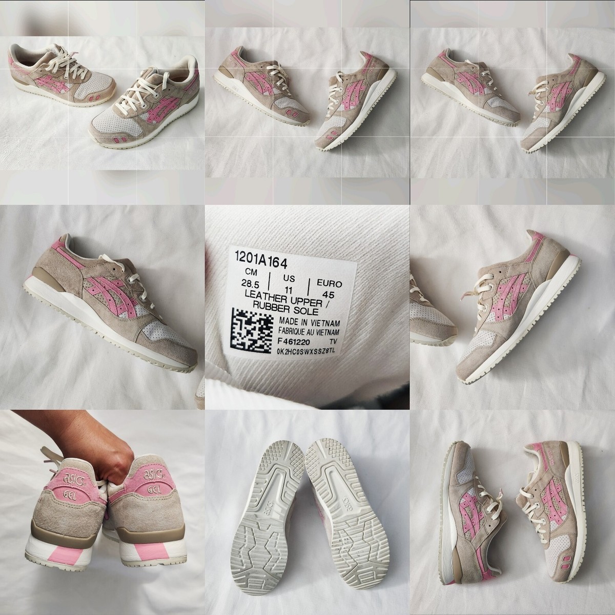 Asics Gel Lyte 3 III OG Kadomatsu Sakura Wood Crepe Plum