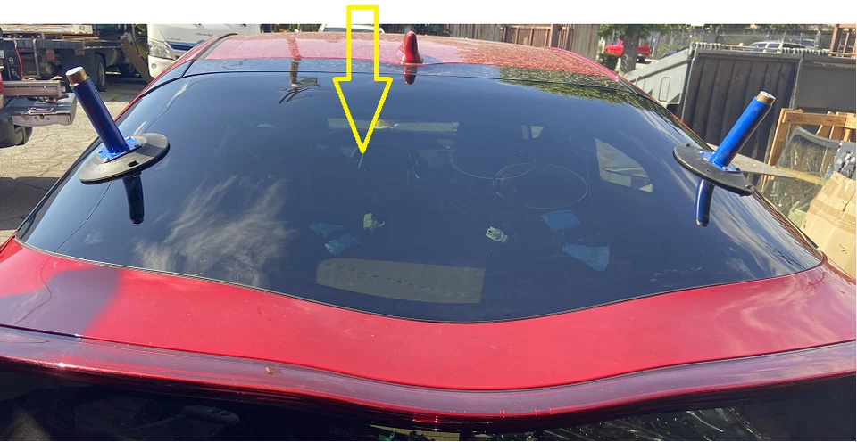 Fits: 2017-2022 Toyota Prius Prime 4 Door Hatchback Back Glass w/ Heat Foto 3 de 4