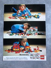 Publicité de presse 1978 Jeux Jouets LEGO Briques de construction