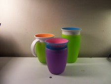 Munchkin 360 sippy cup lot lot box M