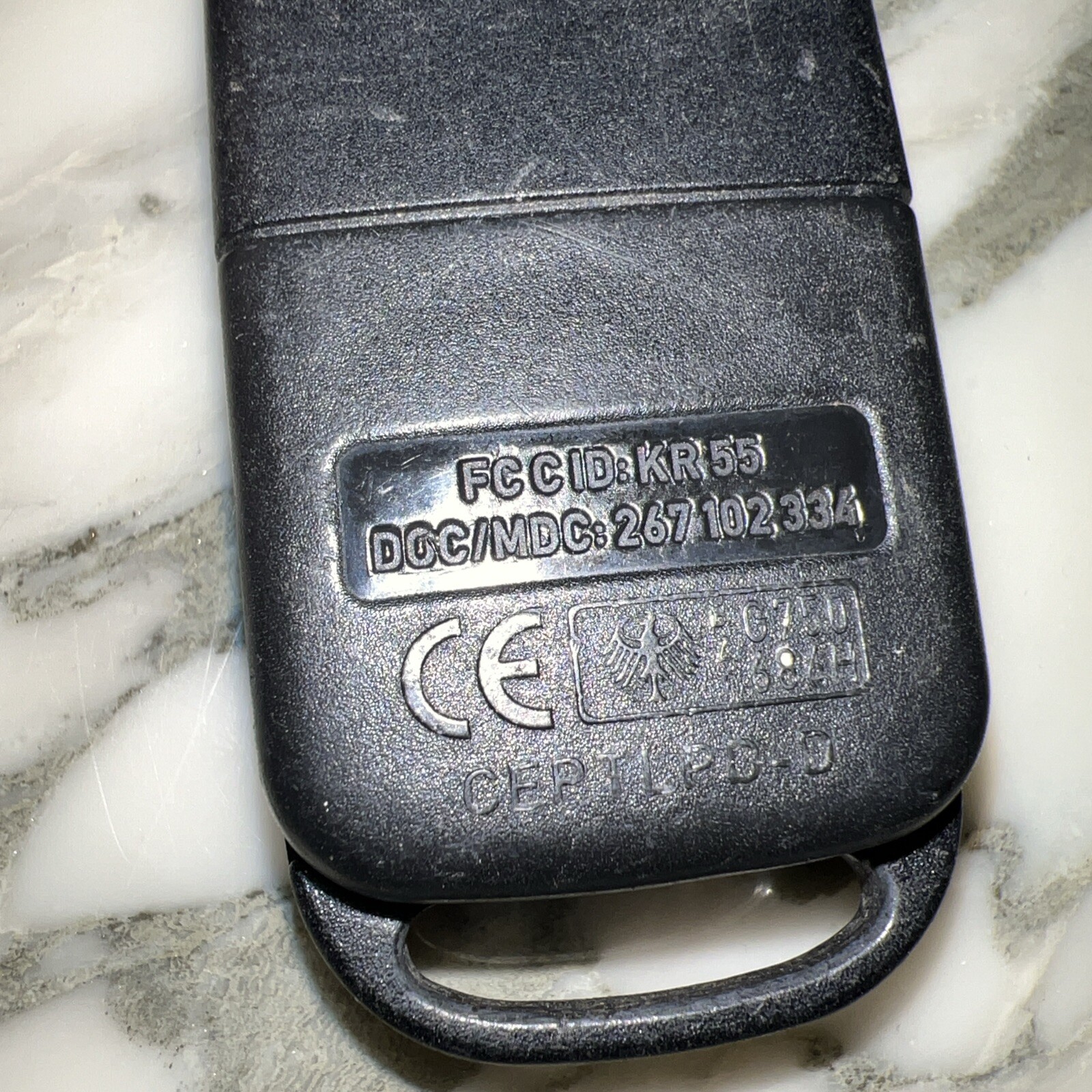 MercedesBenz SPRINTER 3 Button Remote Key Fob FCC ID Kr 55 for sale