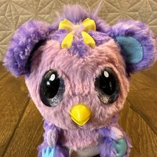 Hatchimals Hatchibabies Purple Ponette Baby Bird Interactive Talks Lights Works