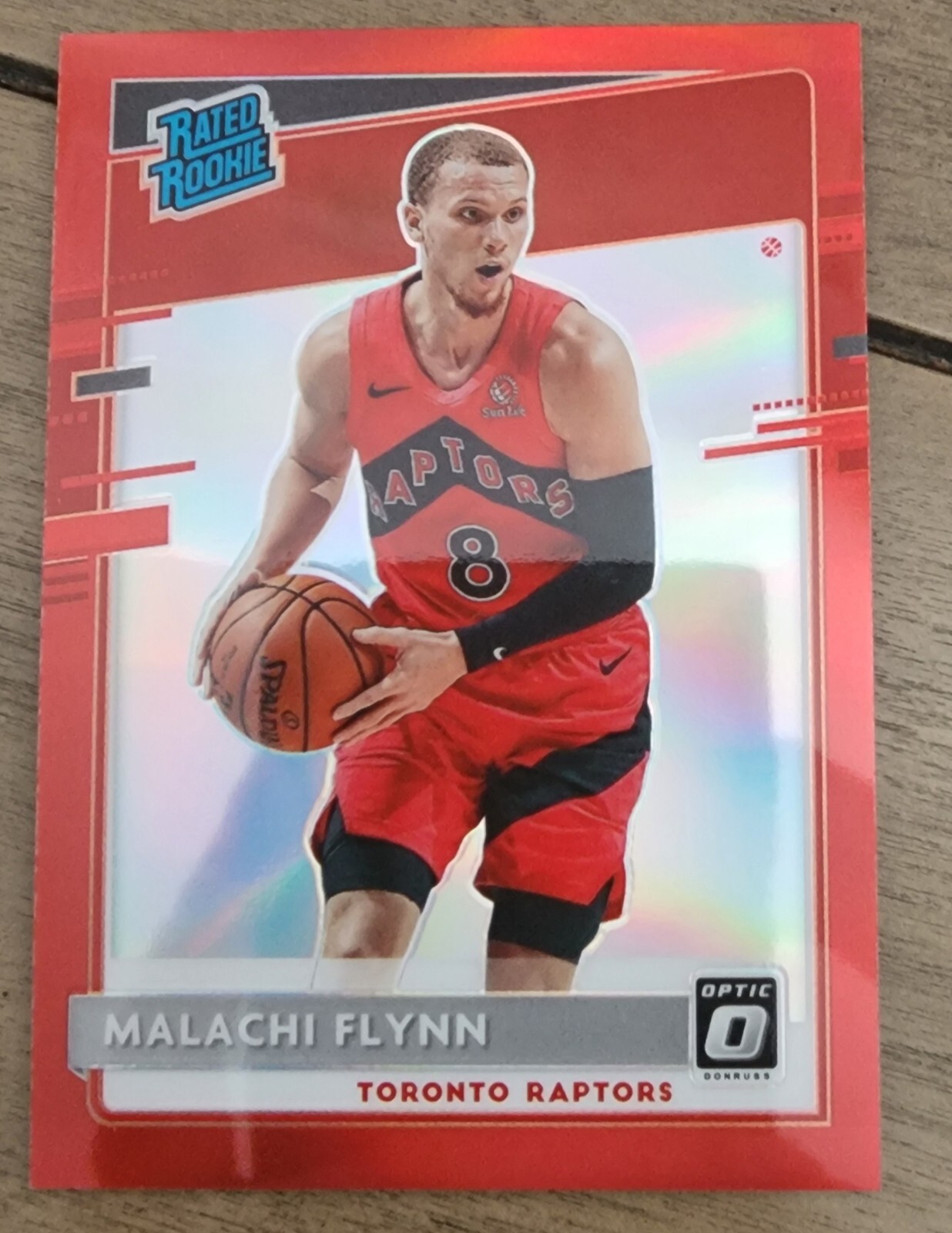 Malachi Flynn 2020-21 Optic Rated Rookie RC Red prizm /99