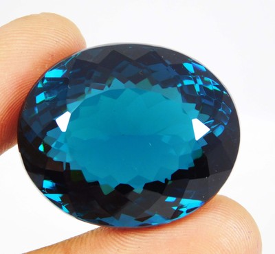 Certified 115.85 Ct Natural Bluish Green Grandidierite Oval Cut Gemstone