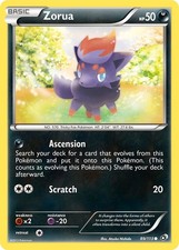 Zorua Normal Legendary Treasures 89/113 MP Pokémon on eBay