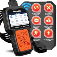 Foxwell NT650 Elite Bidirectional Car OBD2 Scanner Diagnostic Tool TPS Oil Reset