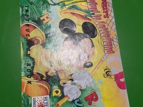 Mickey's Safari in Letterland Nintendo NES Manual Mickey Disney Instructions