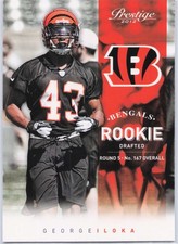 2012 Panini Prestige - George Iloka, #225, RC
