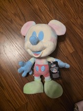 Disney Mickey Mouse Collectors Club 11 Plush - New W Tag - Tie Dye Mickey