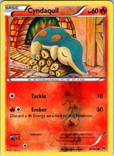 Cyndaquil 18/162 Common BREAKthrough Pokemon Reverse Holo Lightly Played on eBay