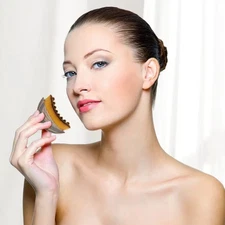 Lymphatic Drainage Massage Face Lymphatic Contour Brush Dry Brushing Face Brush