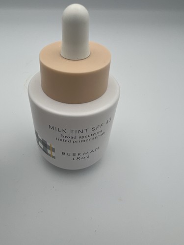 NEW Beekman 1802 Milk Tint SPF43 Broad Spectrum Tinted Serum Primer LIGHT 1 oz - Picture 6 of 7