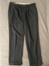 Burberry 100 wool trousers size 50. Color gray.