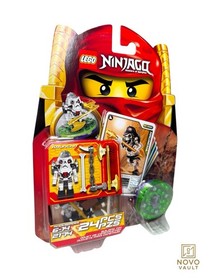 2 LEGO Ninjago Kruncha 2174 Wyplash 2175 Spinner Booster Blister Packs Skeleton