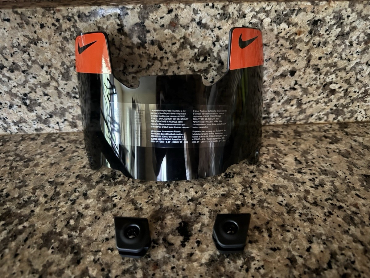 nike football visor black