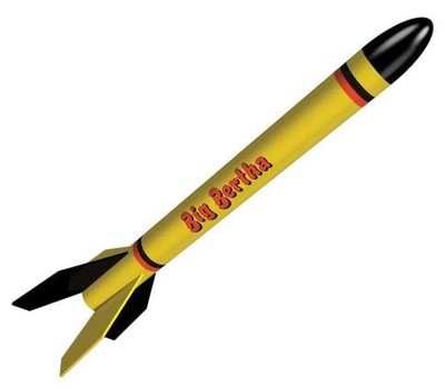 Estes 1948 Big Bertha Flying Model Rocket Kit