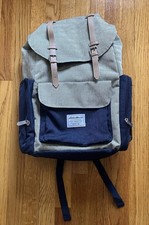 Eddie Bauer First Adventure Places Spaces Gray Backpack Diaper Bag Pls Read