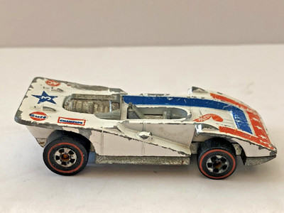 HOT WHEELS REDLINE STEAM ROLLER 3 STAR VERSION FROM 1974 HONG KONG