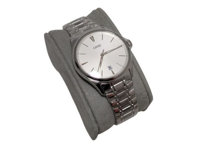 ORIS Artelier Date Automatic Silver Dial 40mm Sta… - image 5