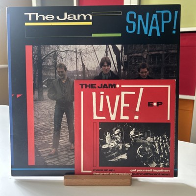 The Jam - Snap! UK 1983 Polydor Double LP Bonus 7'' Single Inner Sleeves EX/EX/EX