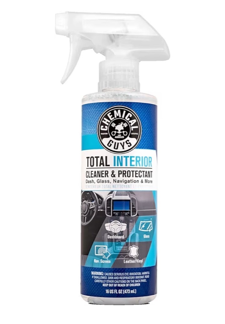 Chemical Guys Total Interior Cleaner Protectant Leather VinylPlasticRubber Glass