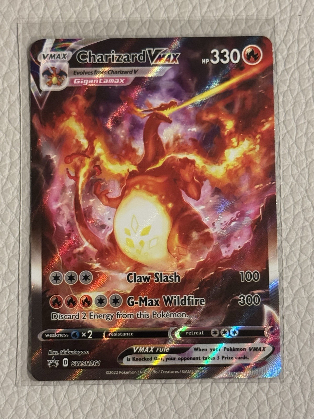 Pokémon TCG Charizard VMAX SWSH261 | NM+