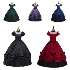 1860s Victorian Civil War Southern Dress Renaissance Gothic Retro Ball Gown