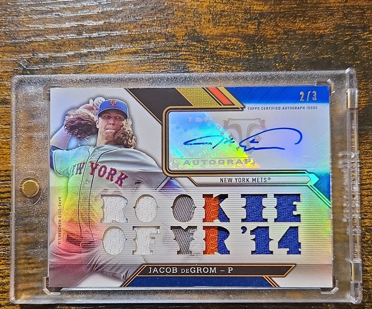 Jacob deGrom Baseball Sports Trading Cards & Accessories Rookie