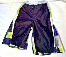 OP Ocean Pacific Boys Swim Board Shorts   Large 10-12 Lined