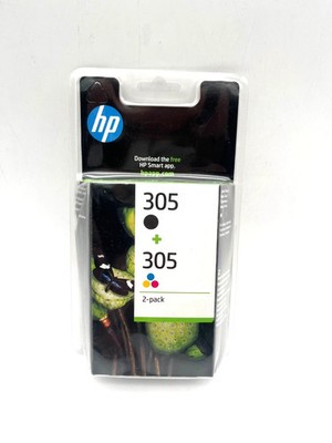 HP 305 Original Druckerpatronen Multipack Schwarz Farbe 2er-Pack Tinte OVP