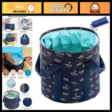 Portable Collapsible Foot Soaking Bucket, Travel Bath Tub  Spa Basin for Home 