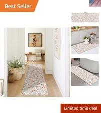Stylish 2x6 ft Autumn Area Rug with Non-Slip Backing for Elegant Home Decor