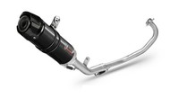 Auspuffanlage Komplett 1X1 Mivv GP Schwarz Tasse Kohlenstoff Yamaha YZF R125