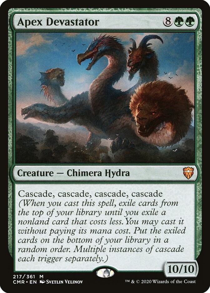 Apex Devastator [Commander Legends] #217 NM MTG