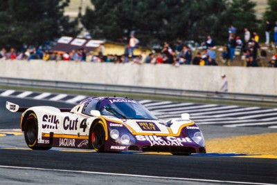 Eddie Cheever Raul Boesel Jan Lammers Silk Cut Jaguar Jaguar XJR - 1987 Photo 8