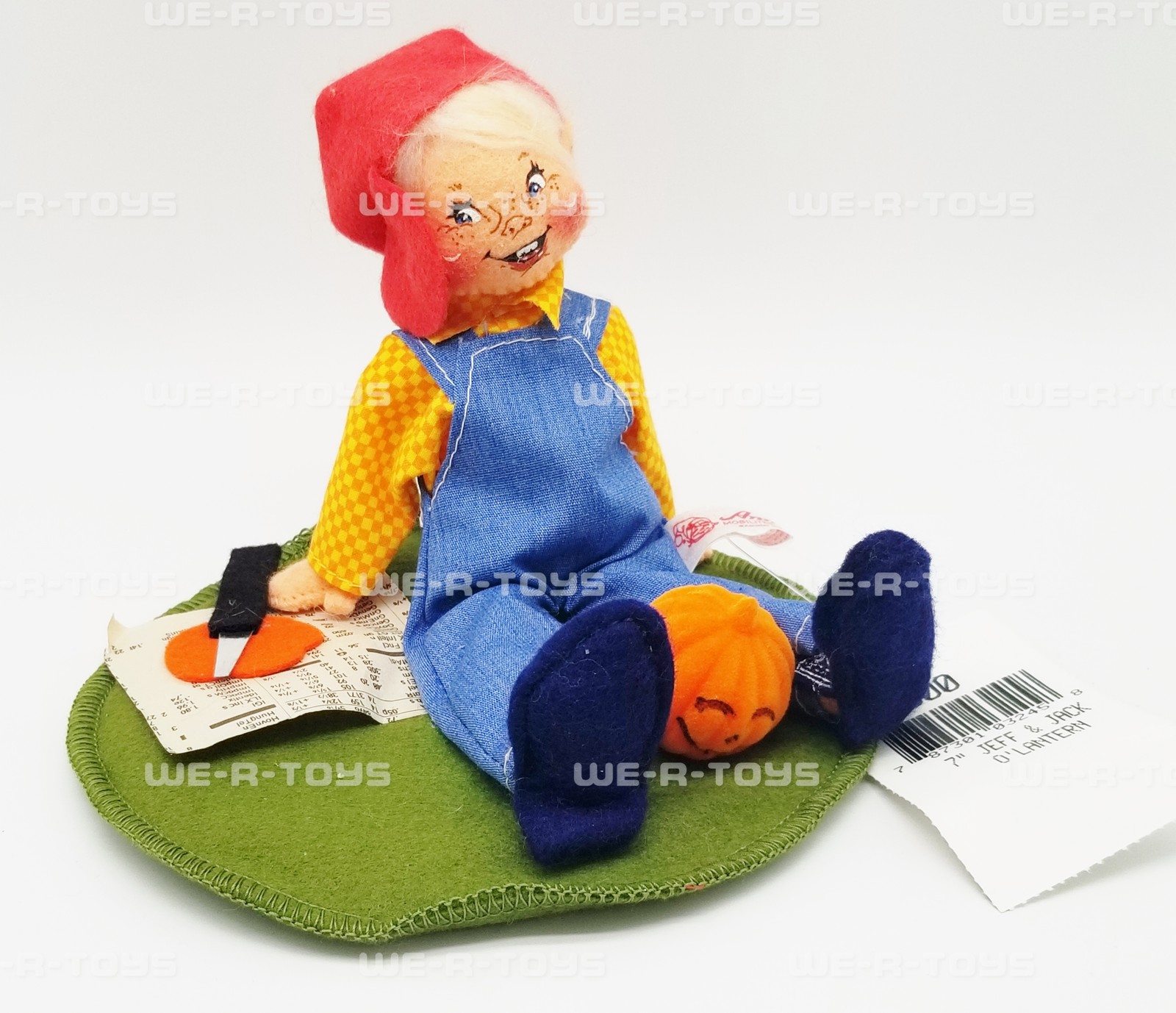 Annalee Jeff & Jack O'Lantern 7"" Wired Doll No. 324500