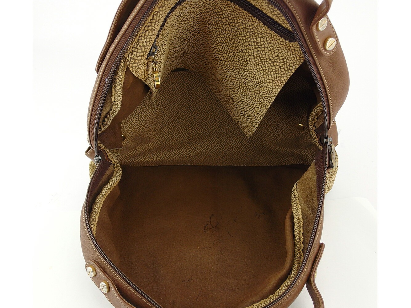 BORBONESE Handbag beige Women Authentic secondhand — image 5