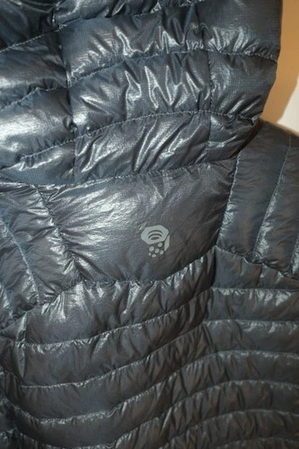 Mountain Hardwear Ghost Whisperer Hooded Down Jacket Men's Medium Gray  image 4