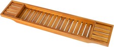 Teak Bathtub Tray Wooden Bath Caddy Bathtub Bath Tub Wood Table