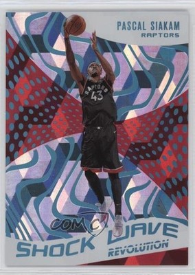 2020-21 Panini Revolution Shock Wave Cubic 36/50 Pascal Siakam #6 4y0