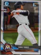 2018 Bowman Chrome - Prospects Baseball Chris Torres #BCP207 NM
